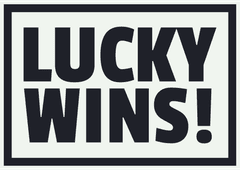 LuckyWins anmeldelse logo